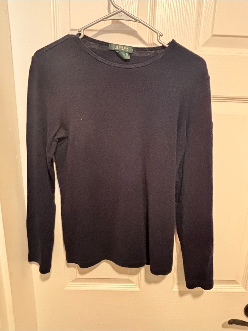 Ralph Lauren Navy Crewneck shirt-women’s